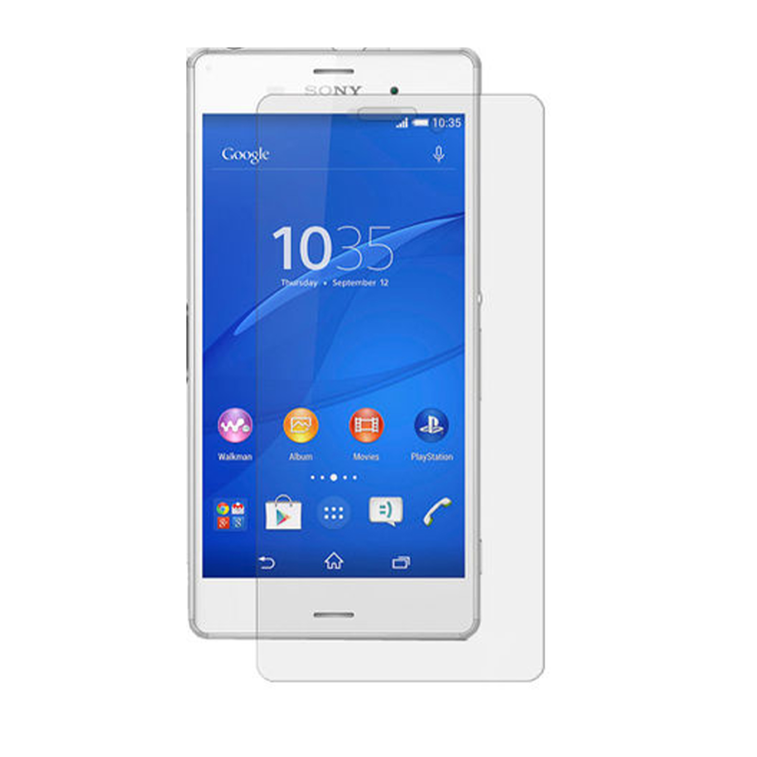 Sony Xperia Z3 Uyumlu Ön Koruma Cam Ekran Koruyucu
