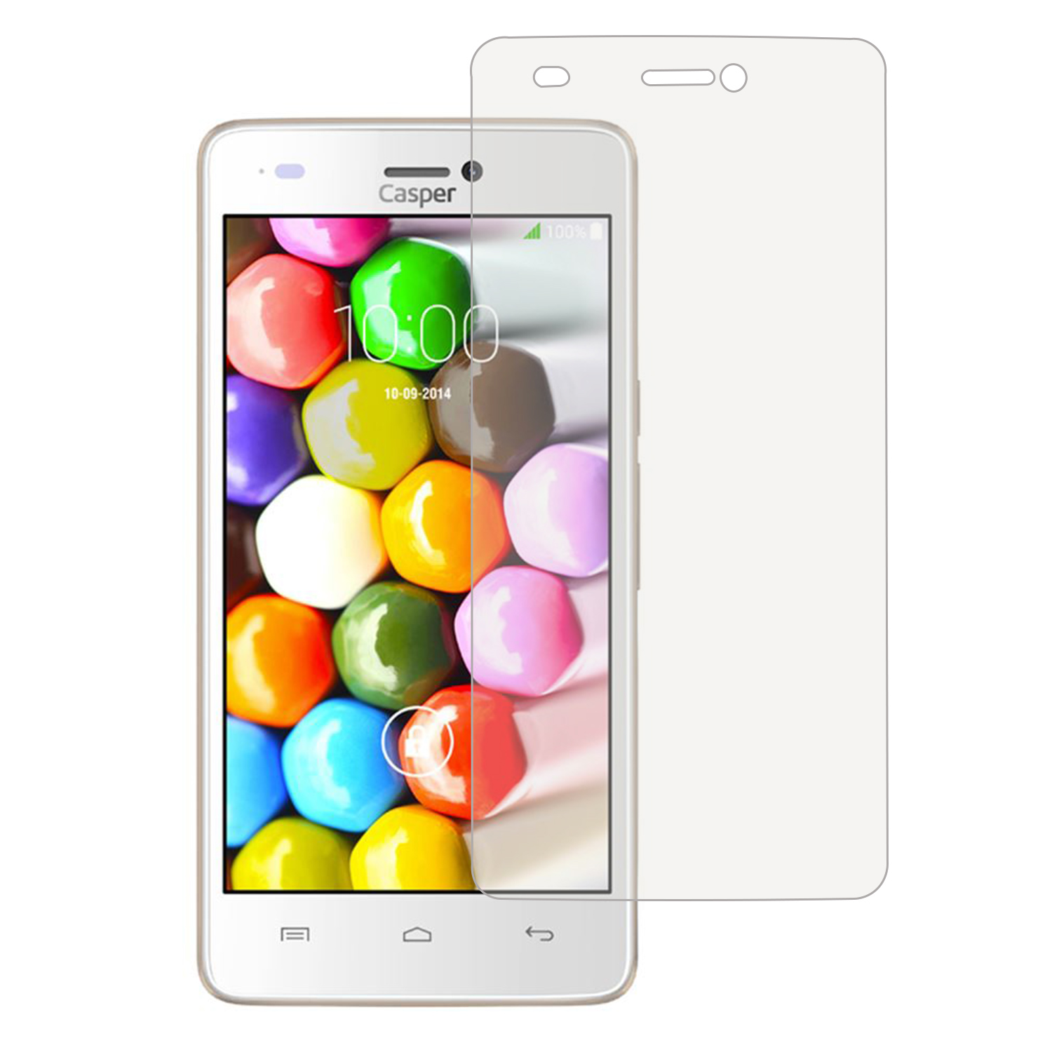 Casper Via V8C Uyumlu Ön Koruma Cam Ekran Koruyucu