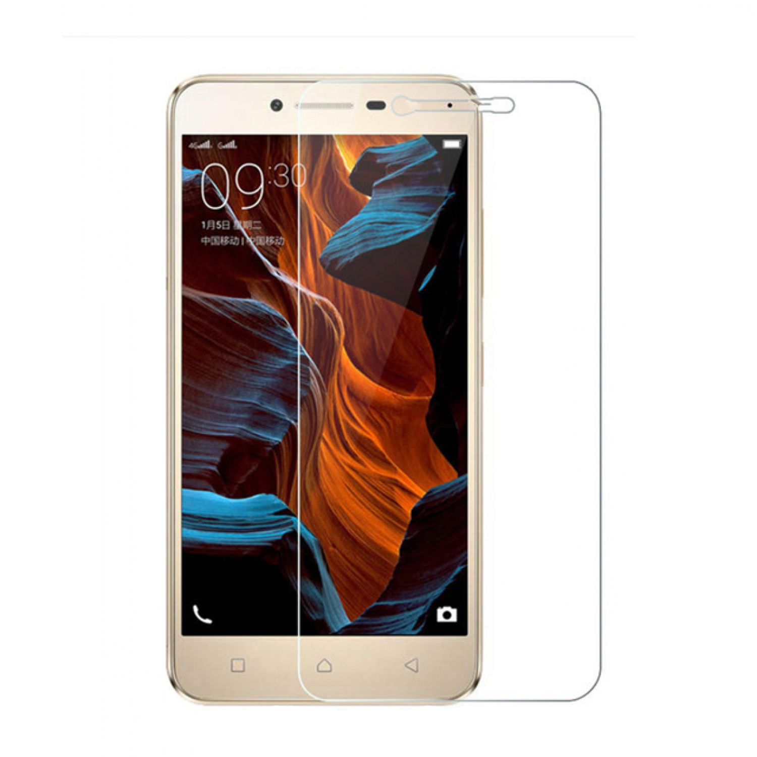 Lenovo A2020 Uyumlu Ön Koruma Cam Ekran Koruyucu