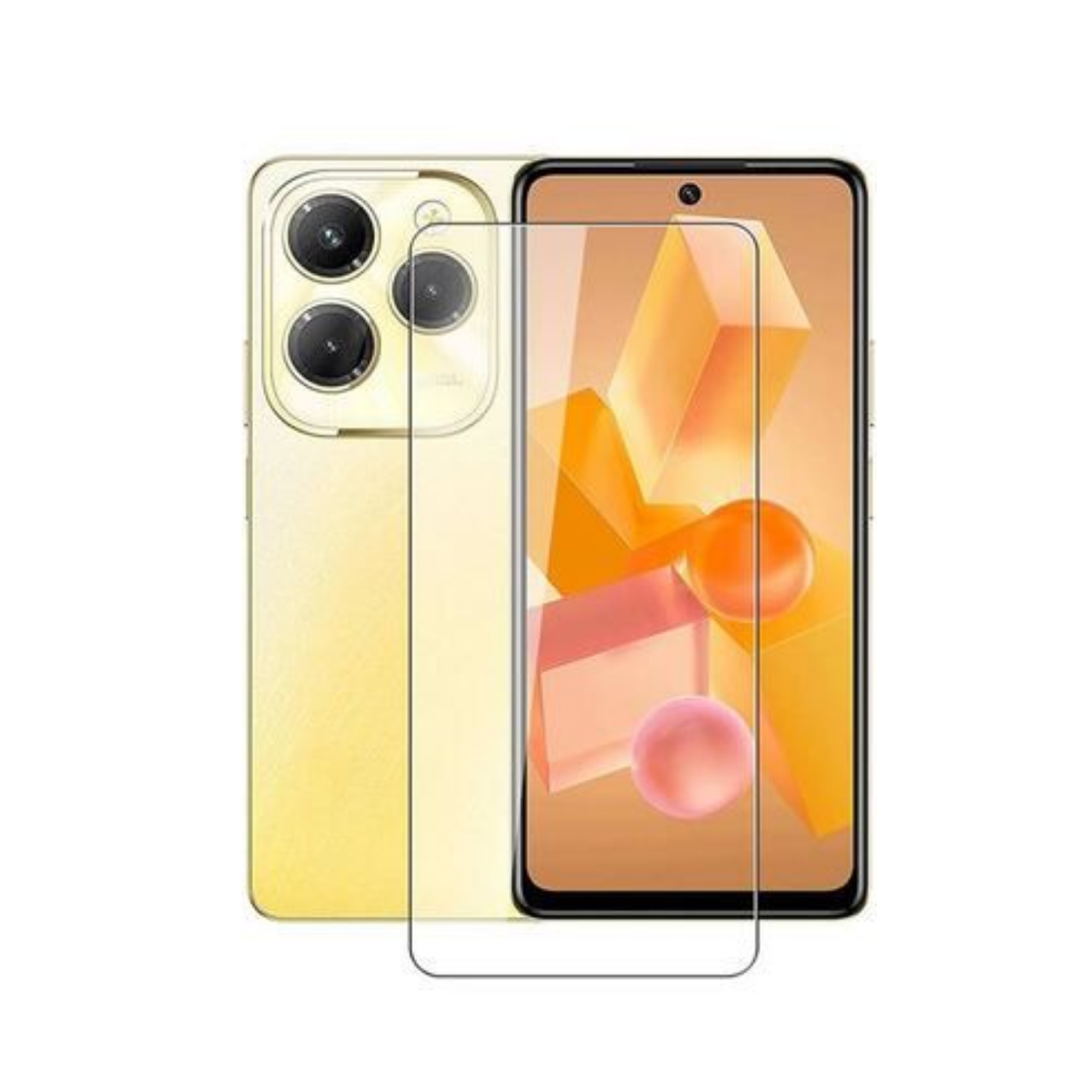 İnfinix Hot 40 Uyumlu Ön Koruma Cam Ekran Koruyucu