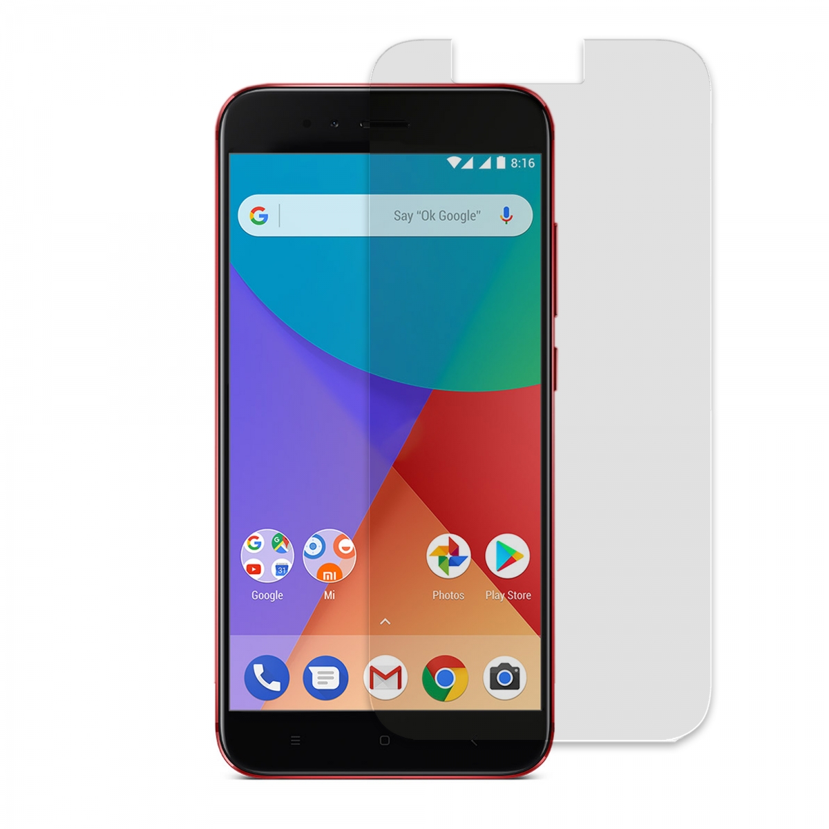 Xiaomi Mi A1 Uyumlu Ön Koruma Cam Ekran Koruyucu