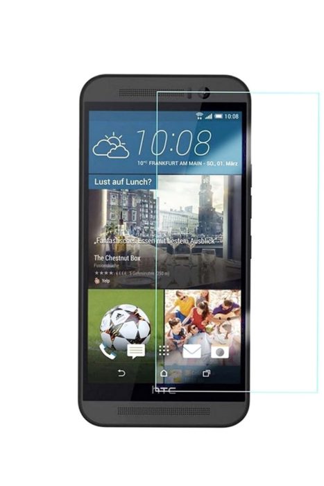 HTC One M9 Plus Uyumlu Ön Koruma Cam Ekran Koruyucu