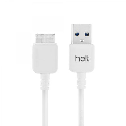 Note 3 Plastik 100 Cm Şarj ve Data Kablosu (Beyaz)