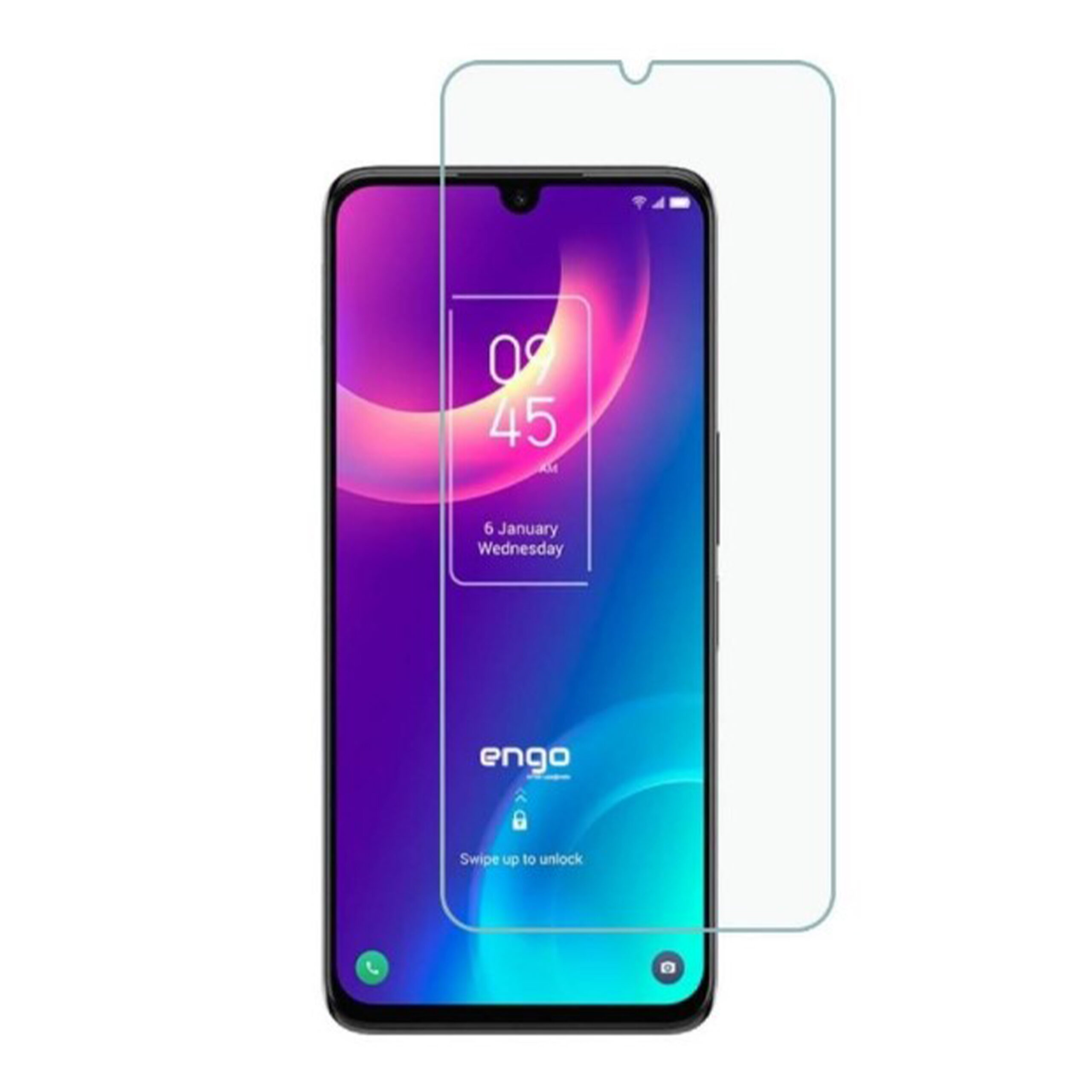 İnfinix Hot 11 Uyumlu Ön Koruma Cam Ekran Koruyucu (Şeffaf)