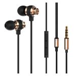 Helt HT-HS01 3.5 Jack Girişli Kulak İçi Kablolu Kulaklık (Gold)