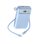 Nettech NT-PW35 PD 20W + 22.5W 15W 20000 MAh Taşınabilir Powerbank (Mavi)