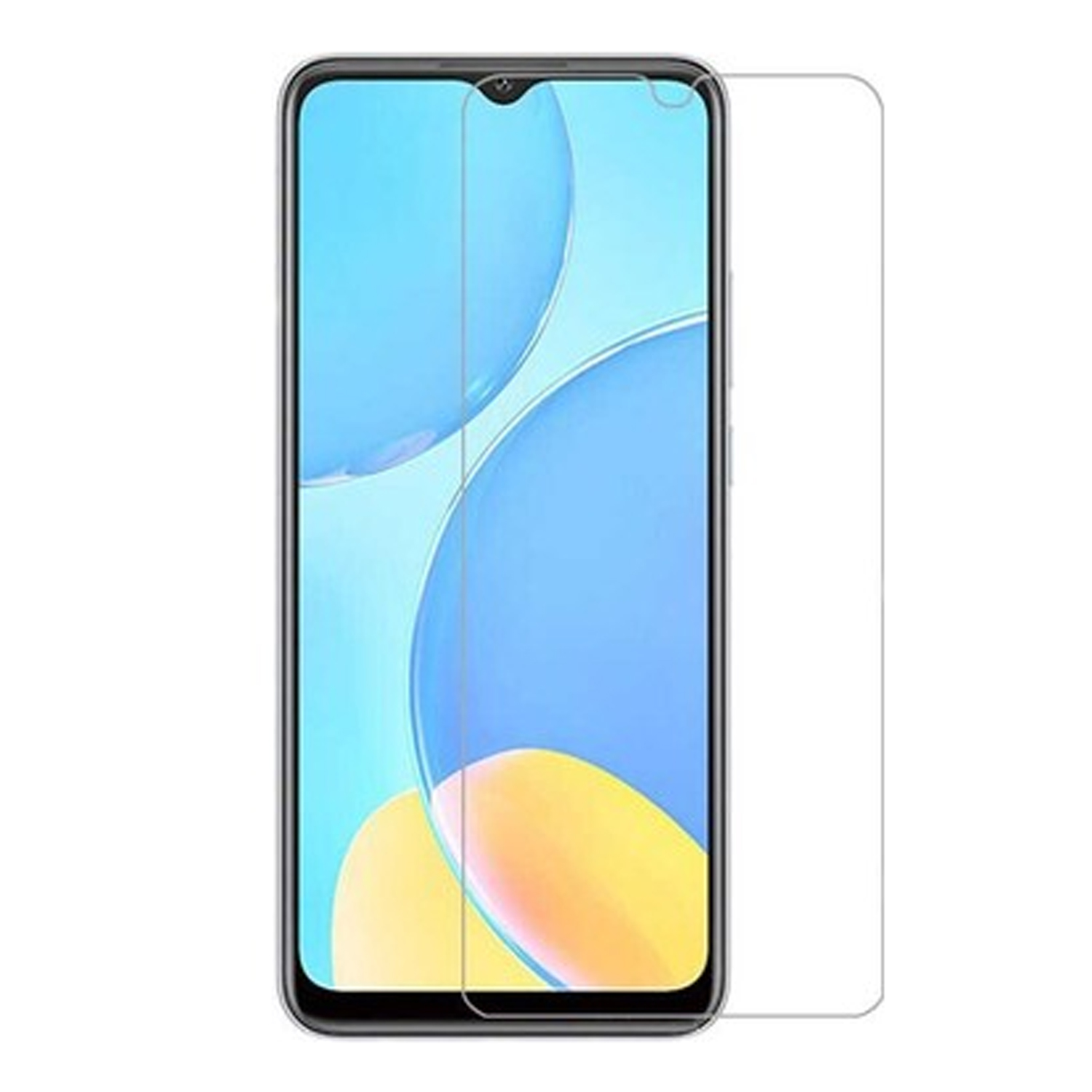 Huawei Nova Y70 Uyumlu Ön Koruma Cam Ekran Koruyucu (Şeffaf)