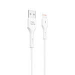 Nettech NT-DC08 3.4A Plastik 100 Cm Lightning Şarj ve Data Kablosu (Beyaz)