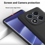 Xiaomi Redmi Note 15 Pro 4G Kılıf PremiumS Silikon Arka Kapak Siyah - Görsel 2
