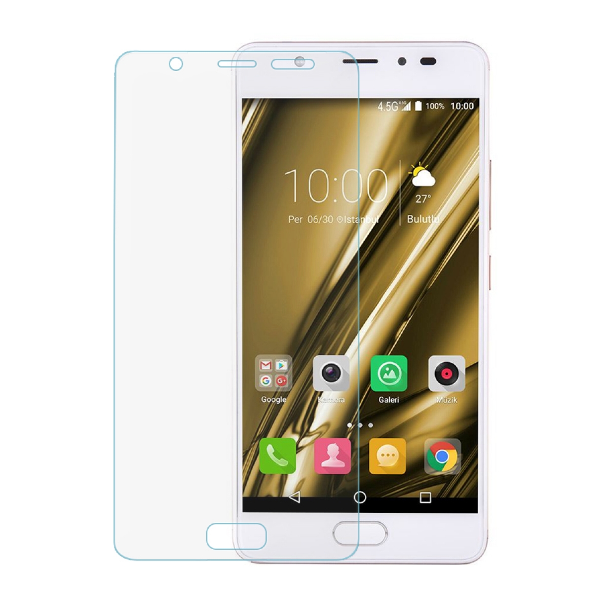 Casper Via P1 Uyumlu Ön Koruma Cam Ekran Koruyucu