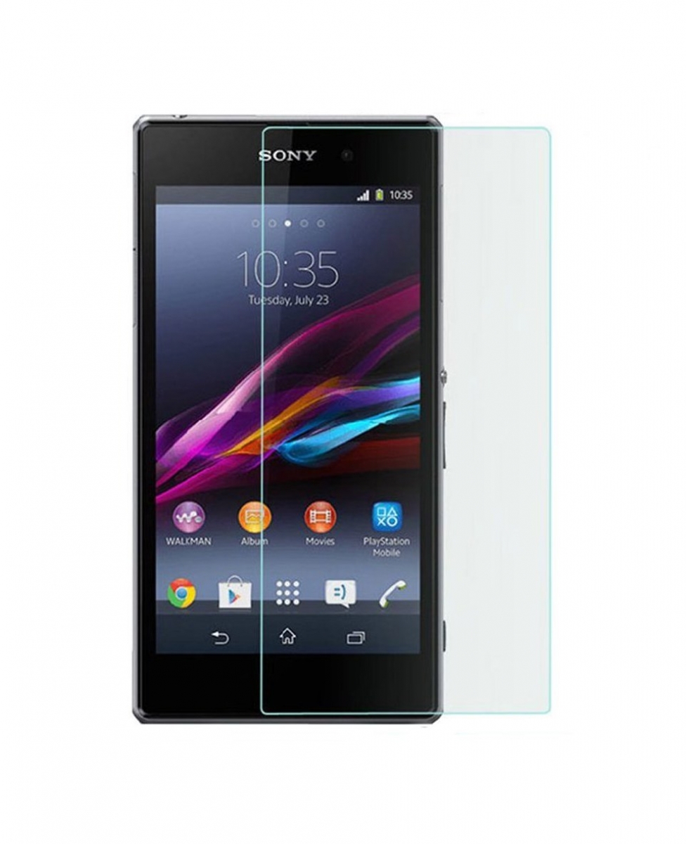 Sony Xperia Z1 Uyumlu Ön Koruma Cam Ekran Koruyucu