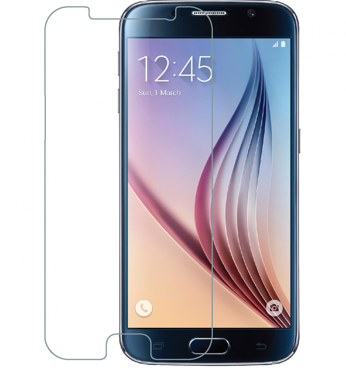 Samsung Galaxy G920 S6 Uyumlu Ön Koruma Cam Ekran Koruyucu