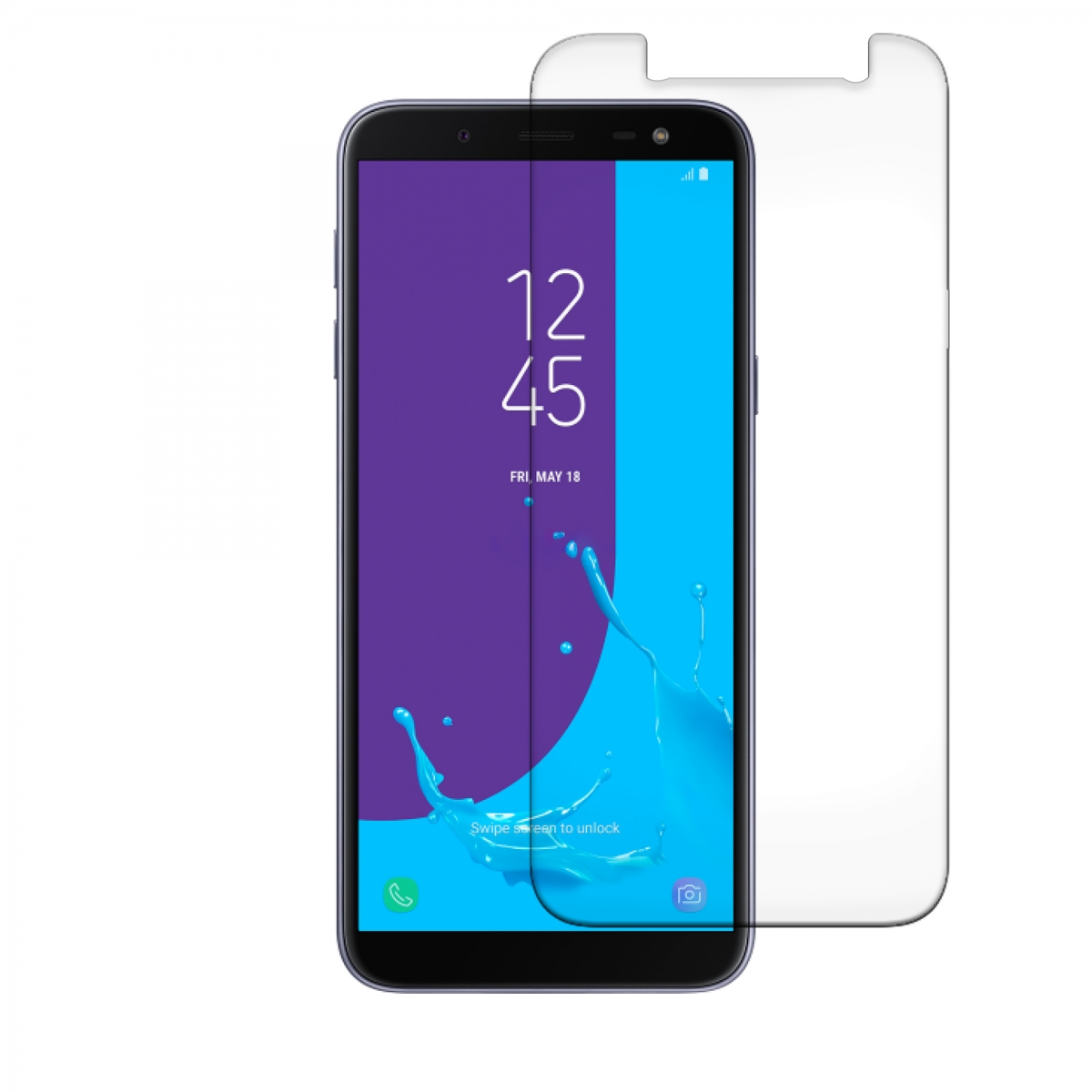 Samsung Galaxy J600 J6 Uyumlu Ön Koruma Cam Ekran Koruyucu