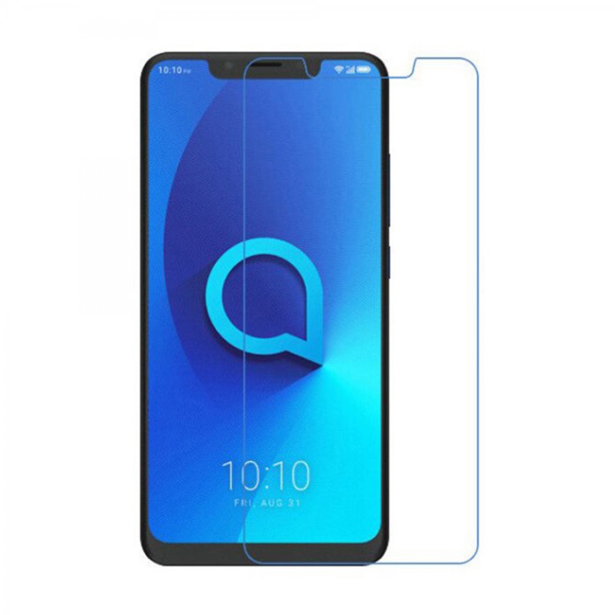 Alcatel 5V Uyumlu Ön Koruma Cam Ekran Koruyucu