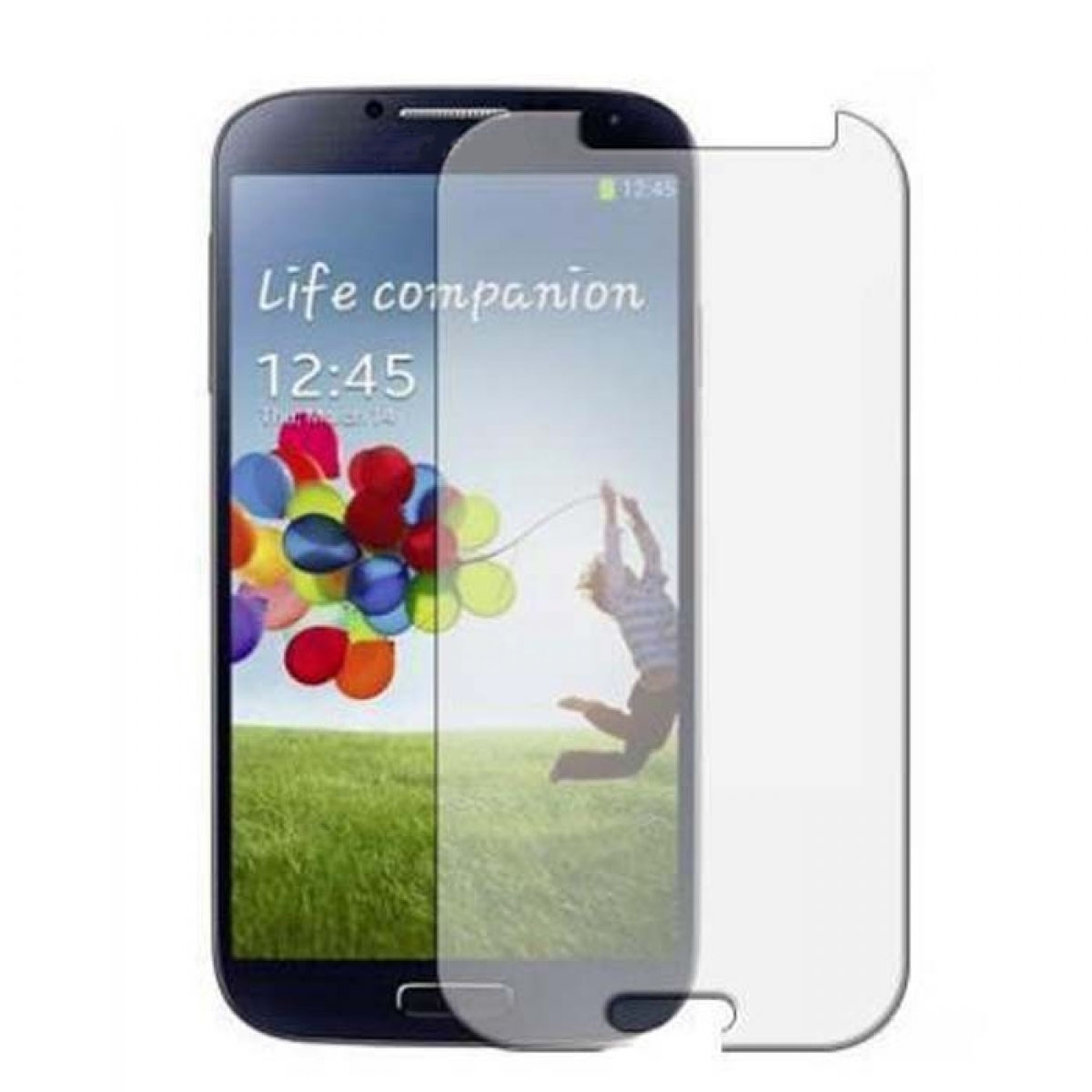 Samsung Galaxy i9500 S4 Uyumlu Ön Koruma Cam Ekran Koruyucu
