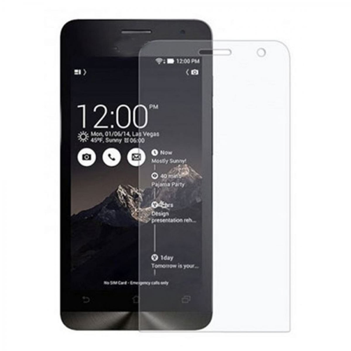 Huawei Mate 7 Uyumlu Ön Koruma Cam Ekran Koruyucu