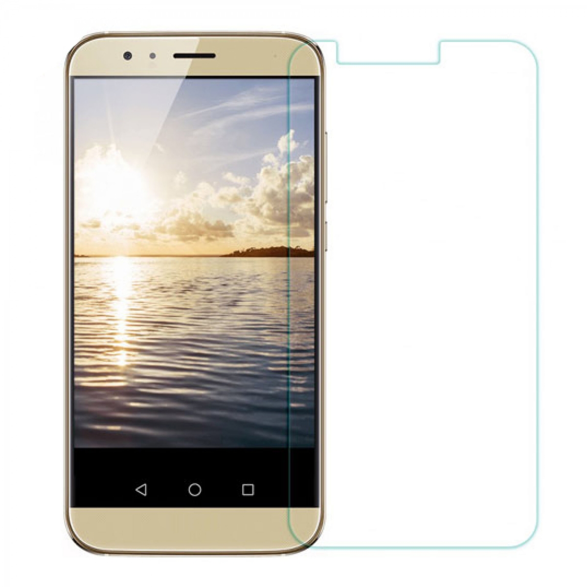 Huawei Ascend G8 Uyumlu Ön Koruma Cam Ekran Koruyucu